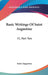 Basic Writings Of Saint Augustine: V1, Part Two by Saint Augustine