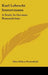 Karl Lebrecht Immermann: A Study In German Romanticism by Allen Wilson Porterfield