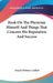 Book On The Physician Himself And Things That Concern His Reputation And Success by Daniel Webster Cathell