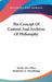 The Concept Of Control And Archives Of Philosophy by Savilla Alice Elkus, Frederick J. E. Woodbridge