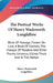 The Poetical Works Of Henry Wadsworth Longfellow: Birds Of Passage, Flower-De-Luce, A Book Of Sonnets, The Masque Of Pandora And Other Poems, Keramos, by Henry Wadsworth Longfellow