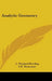 Analytic Geometry by L. Wayland Dowling, F. E. Turneaure