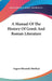 A Manual Of The History Of Greek And Roman Literature by August Heinrich Matthiae