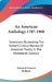 An American Anthology 1787-1900: Selections Illustrating The Editor's Critical Review Of American Poetry In The Nineteenth Century by Edmund Clarence Stedman