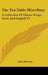 The Tea-Table Miscellany: A Collection Of Choice Songs, Scots And English V1 by Allan Ramsay