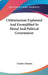 Utilitarianism Explained And Exemplified In Moral And Political Government by Charles Tennant