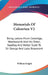 Memorials Of Coleorton V2: Being Letters From Coleridge, Wordsworth And His Sister, Southey And Walter Scott To Sir George And Lady Beaumont by William Knight