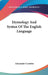 Etymology And Syntax Of The English Language by Alexander Crombie