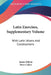 Latin Exercises, Supplementary Volume: With Latin Idioms And Constructions by James Melvin, Peter Calder