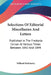 Selections Of Editorial Miscellanies And Letters: Published In The Fredonia Censor At Various Times Between 1842 And 1894 by Willard McKinstry