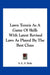 Lawn Tennis As A Game Of Skill: With Latest Revised Laws As Played By The Best Clues by S. C. F. Peile