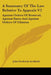 A Summary Of The Law Relative To Appeals V2: Against Orders Of Removal, Against Rates And Against Orders Of Filiation by John Frederick Archbold