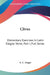 Clivus: Elementary Exercises In Latin Elegiac Verse; Part I, Full Sense by A. C. Ainger