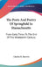 The Poets And Poetry Of Springfield In Massachusetts: From Early Times To The End Of The Nineteenth Century by Charles H. Barrows