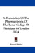 A Translation Of The Pharmacopoeia Of The Royal College Of Physicians Of London 1824 by Richard Phillips