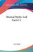 Musical Myths And Facts V1 by Carl Engel