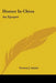 Homer In Chios: An Epopee by Denton J. Snider