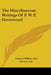 The Miscellaneous Writings Of F. W. P. Greenwood by Francis William Pitt Greenwood