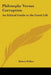 Philosophy Versus Corruption: An Ethical Guide to the Good Life by Robert Pellow
