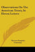Observations On The American Treaty, In Eleven Letters by Thomas Peregrine Courtenay