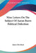 Nine Letters On The Subject Of Aaron Burrs Political Defection by James Cheetham