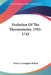 Evolution Of The Thermometer, 1592-1743 by Henry Carrington Bolton