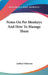 Notes On Pet Monkeys And How To Manage Them by Arthur Patterson