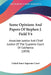 Some Opinions And Papers Of Stephen J. Field V4: Associate Justice And Chief Justice Of The Supreme Court Of California (1858) by United States Supreme Court