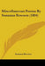 Miscellaneous Poems By Susanna Rowson (1804) by Susanna Rowson