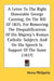 A Letter To The Right Honorable George Canning, On The Bill Of 1825, For Removing The Disqualifications Of His Majesty's Roman Catholic Subjects And O by Henry Phillpotts