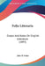 Folia Litteraria: Essays And Notes On English Literature (1893) by John W. Hales