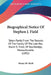 Biographical Notice Of Stephen J. Field: Taken Partly From The Records Of The Family Of The Late Rev. David D. Field, Of Stockbridge, Massachusetts (1 by Henry M. Field