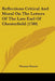 Reflections Critical And Moral On The Letters Of The Late Earl Of Chesterfield (1780) by Thomas Hunter