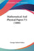 Mathematical And Physical Papers V1 (1880) by George Gabriel Stokes