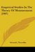Empirical Studies In The Theory Of Measurement (1907) by Edward L. Thorndike
