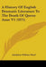 A History Of English Dramatic Literature To The Death Of Queen Anne V1 (1875) by Adolphus William Ward