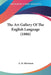 The Art Gallery Of The English Language (1886) by A. H. Morrison