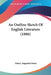 An Outline Sketch Of English Literature (1886) by Henry Augustin Beers