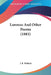 Lorenzo And Other Poems (1883) by J. E. Pollock