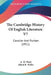 The Cambridge History Of English Literature V7: Cavalier And Puritan (1911) by A. W. Ward, Alfred R. Waller