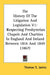 The History Of The Litigation And Legislation V1: Respecting Presbyterian Chapels And Charities In England And Ireland Between 1816 And 1849 (1867) by Thomas S. James
