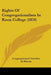 Rights Of Congregationalists In Knox College (1859) by Congregational Churches in Illinois
