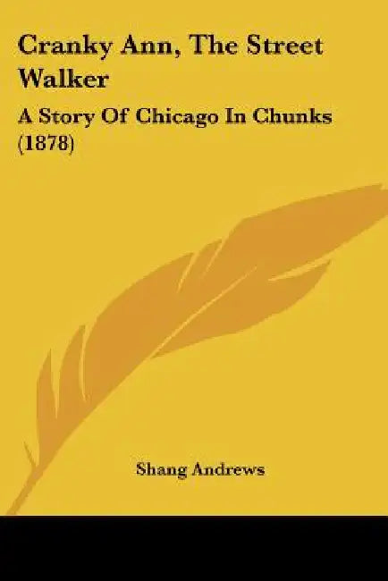 Cranky Ann, The Street Walker: A Story Of Chicago In Chunks (1878) by Shang Andrews