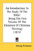 An Introduction To The Study Of The Bible: Being The First Volume Of The Elements Of Christian Theology (1821) by George Pretyman