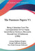 The Panmure Papers V1: Being A Selection From The Correspondence Of Fox Maule, Second Baron Panmure, Afterwards Eleventh Earl Of Dalhousie (1908) by George Brisbane Douglas, George Dalhousie Ramsay, Fox Maule Ramsay Dalhousie