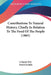 Contributions To Natural History, Chiefly In Relation To The Food Of The People (1865) by A. Rural D. D., David Esdaile