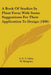 A Book Of Studies In Plant Form With Some Suggestions For Their Application To Design (1896) by A. E. V. Lilley, W. Midgeley