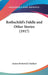 Rothschild's Fiddle and Other Stories (1917) by Anton Pavlovich Chekhov
