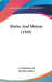 Matter And Motion (1920) by J. Clerk Maxwell, Joseph Larmor