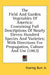 The Field And Garden Vegetables Of America: Containing Full Descriptions Of Nearly Eleven Hundred Species And Varieties; With Directions For Propagati by Jr. Burr Fearing
